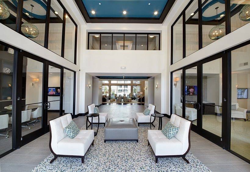 Virage Apartments Lobby | Houston Luxury Apartments for Rent