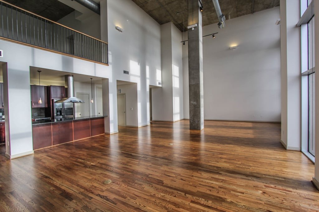 Museum Tower Penthouse Unit 1910 Wood Floors by MK