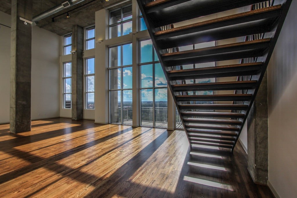 Museum Tower Penthouse Unit 1910 Stairs 2 by MK